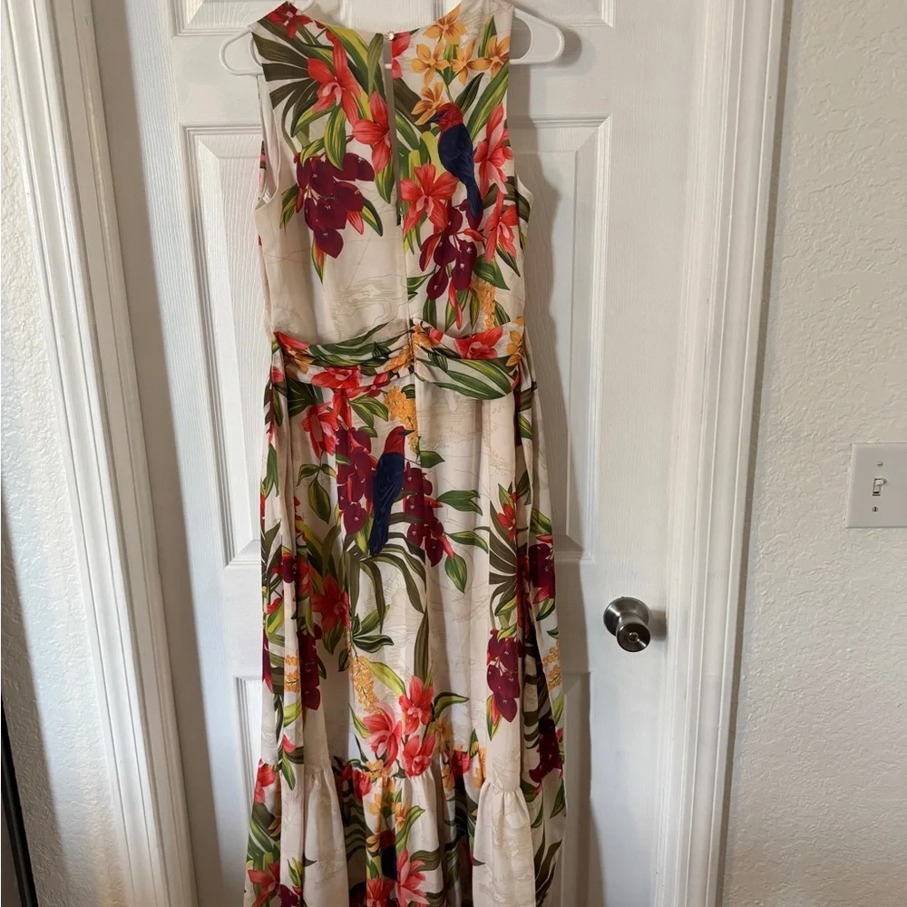 Tommy Bahama Multicolor Tropical Maxi Dress - Picture 6 of 11